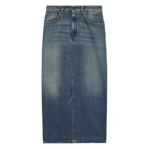 Msgm Women Denim Skirt